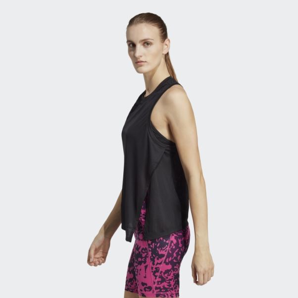 Hiit Aeroready Quickburn Débardeur D'entraînement Noir Adidas