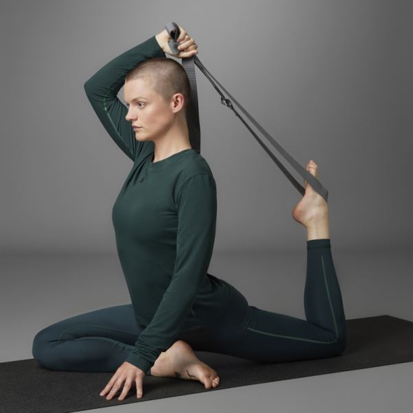 Authentique Balance Yoga T-shirt à Manches Longues Adidas Vert Fashion