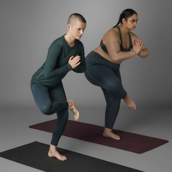 Authentique Balance Yoga T-shirt à Manches Longues Adidas Vert