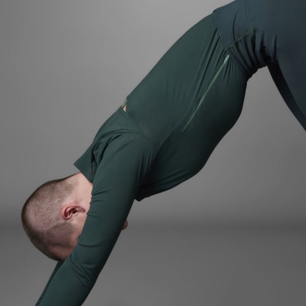 Authentique Balance Yoga T-shirt à Manches Longues Adidas Vert