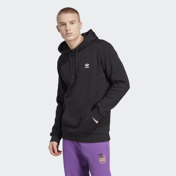 Adidas Sweat à Capuche Graphique New Age Noir