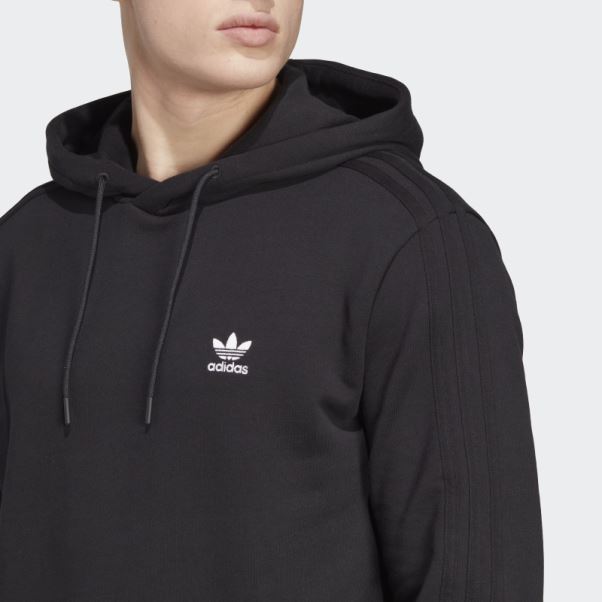 Adidas Sweat à Capuche Graphique New Age Noir