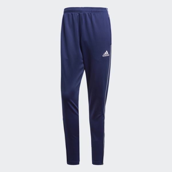Core 18 Pantalon De Survêtement D'entraînement Adidas Bleu Foncé
