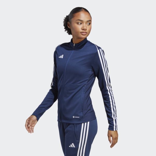 Veste D'entrainement Tiro 23 League Bleu Marine Adidas