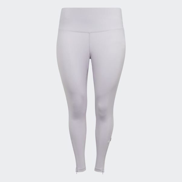 Collants (taille Plus) Argent Aube Adidas