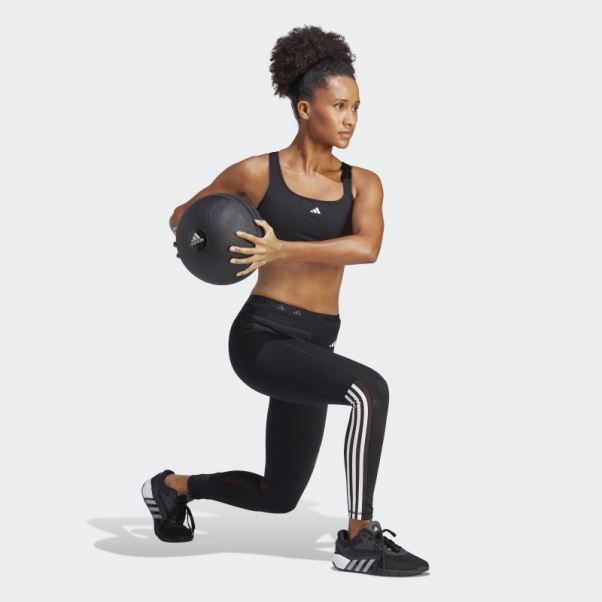 Legging Adidas Techfit Hyperglam 7/8 Noir