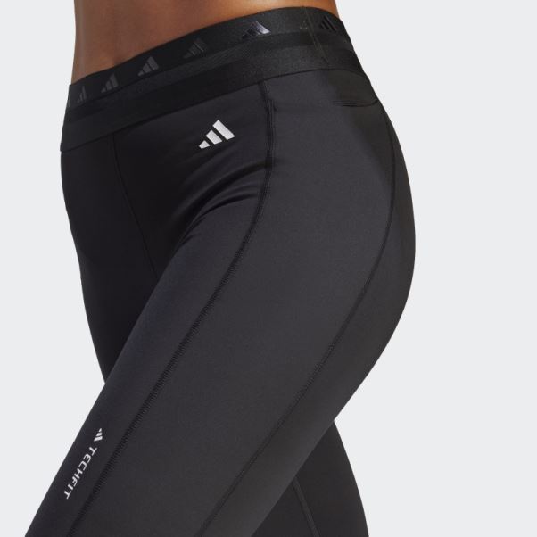 Legging Adidas Techfit Hyperglam 7/8 Noir