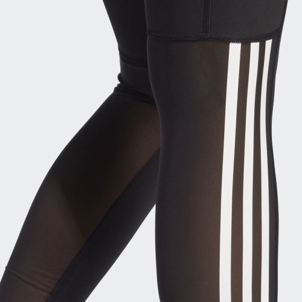 Legging Adidas Techfit Hyperglam 7/8 Noir