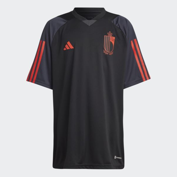 Maillot D'entrainement Adidas Belgium Tiro 23 Noir