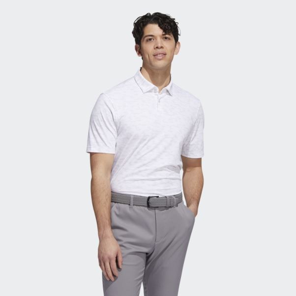 Polo Gris Adidas Go-to Camo
