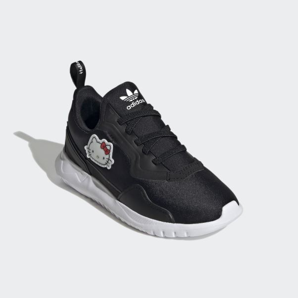Bonjour Kitty Originals Flex Chaussures Adidas Noir