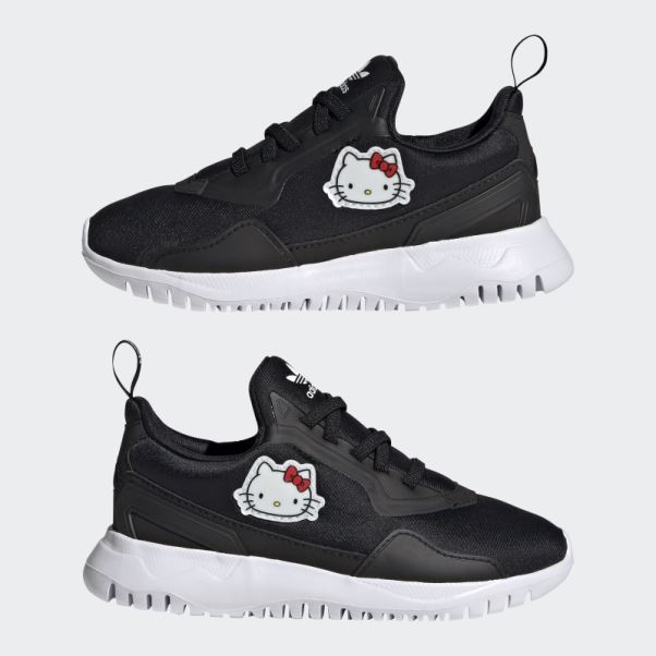 Bonjour Kitty Originals Flex Chaussures Adidas Noir