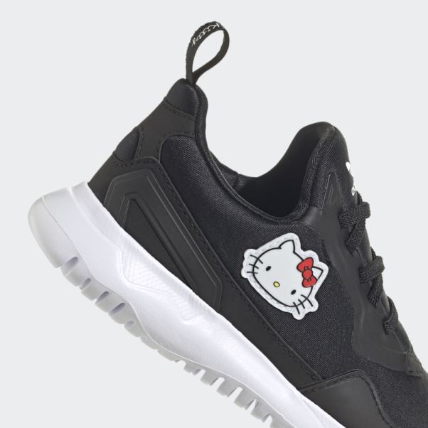 Bonjour Kitty Originals Flex Chaussures Adidas Noir