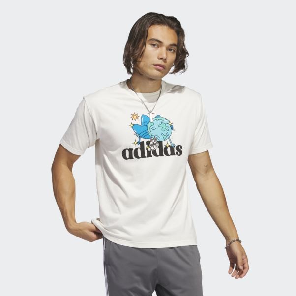 T-shirt Amis Non Teints Adidas