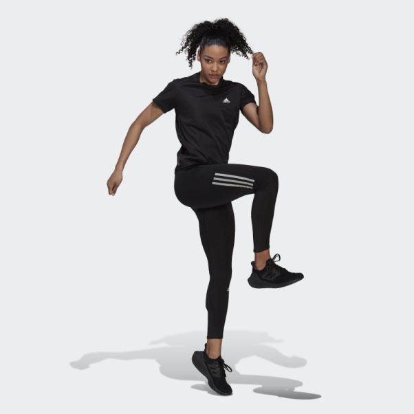 T-shirt Adidas Run It Running Noir