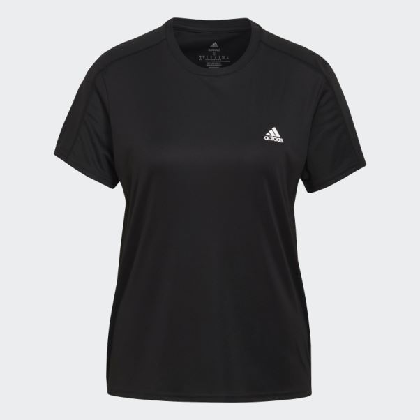 T-shirt Adidas Run It Running Noir