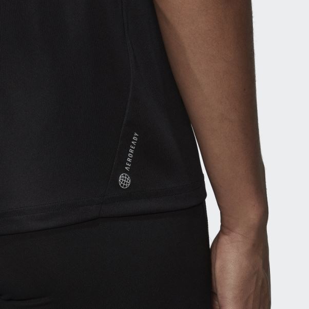 T-shirt Adidas Run It Running Noir