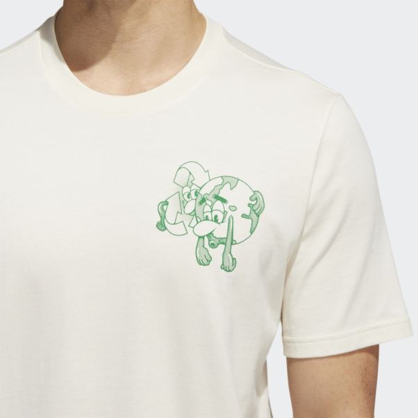 T-shirt Graphique Adidas Saturday Made To Be Remade Non Teint