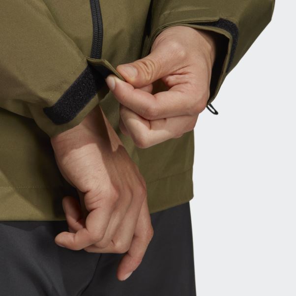 Olive Terrex Multi Rain.rdy Veste De Pluie 2 Couches Adidas