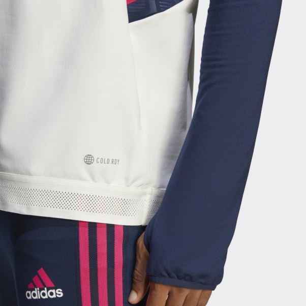 Arsenal Condivo 22 Pro Warm Top Adidas Blanc