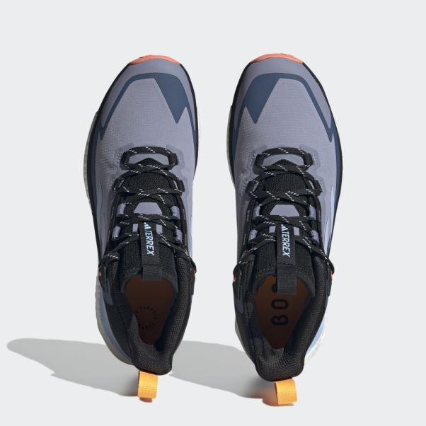 Adidas Terrex Free Randonneur Gore-tex 2.0 Chaussures De Randonnée Argent Violet