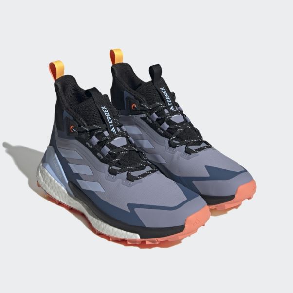 Adidas Terrex Free Randonneur Gore-tex 2.0 Chaussures De Randonnée Argent Violet