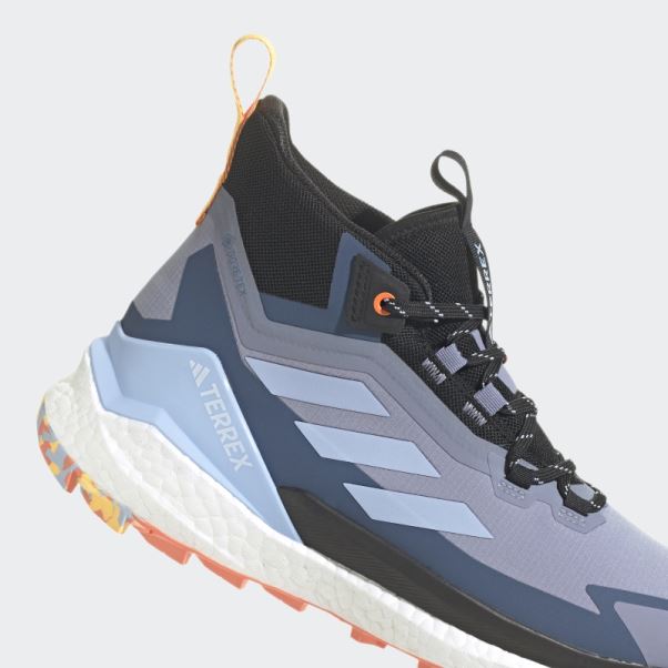 Adidas Terrex Free Randonneur Gore-tex 2.0 Chaussures De Randonnée Argent Violet