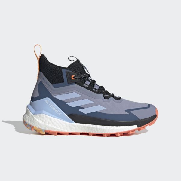 Adidas Terrex Free Randonneur Gore-tex Chaussures De Randonnée 2.0 Argent Violet