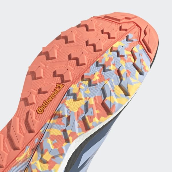 Adidas Terrex Free Randonneur Gore-tex Chaussures De Randonnée 2.0 Argent Violet