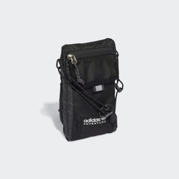 Adidas Aventure Drapeau Sac Petit Mode Noir