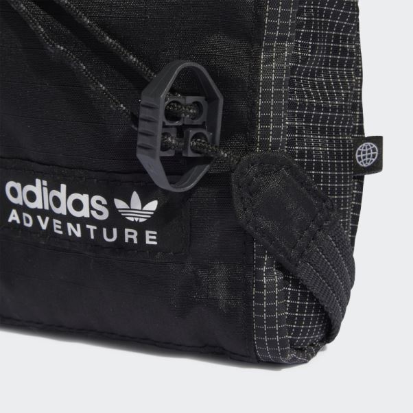 Adidas Aventure Drapeau Sac Petit Mode Noir