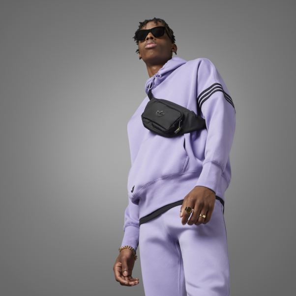 Sweat à Capuche Adicolor Neuclassics Lilas Adidas
