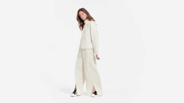 Pantalon De Survêtement Adidas Adicolor Contempo Chunky Stripes Blanc