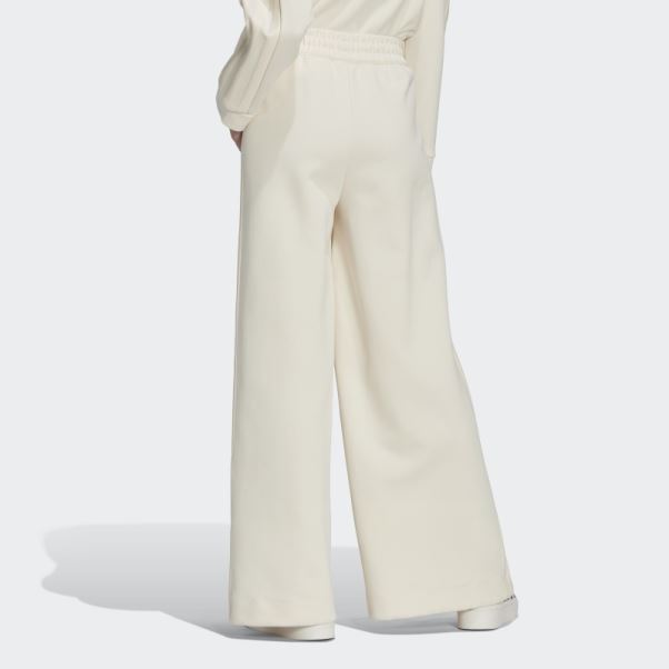 Pantalon De Survêtement Adidas Adicolor Contempo Chunky Stripes Blanc