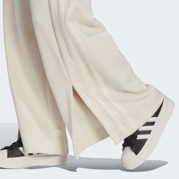 Pantalon De Survêtement Adidas Adicolor Contempo Chunky Stripes Blanc