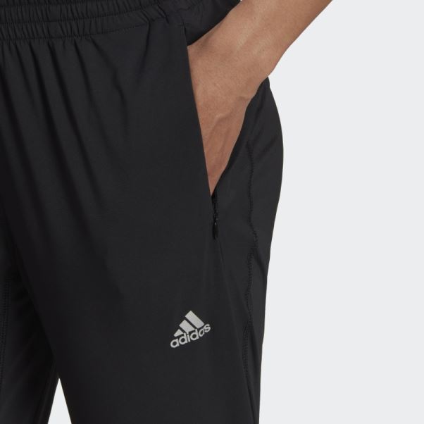 Jogging De Course Rapide Noir Adidas