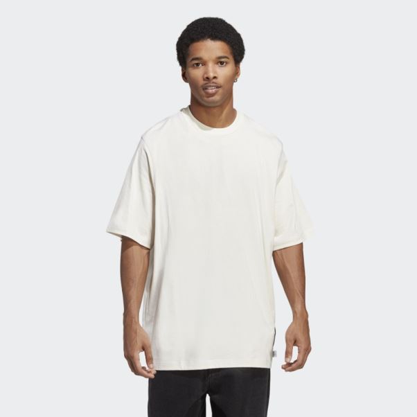 T-shirt Blanc Adidas