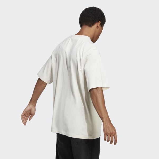T-shirt Blanc Adidas