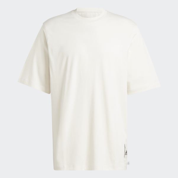 T-shirt Blanc Adidas