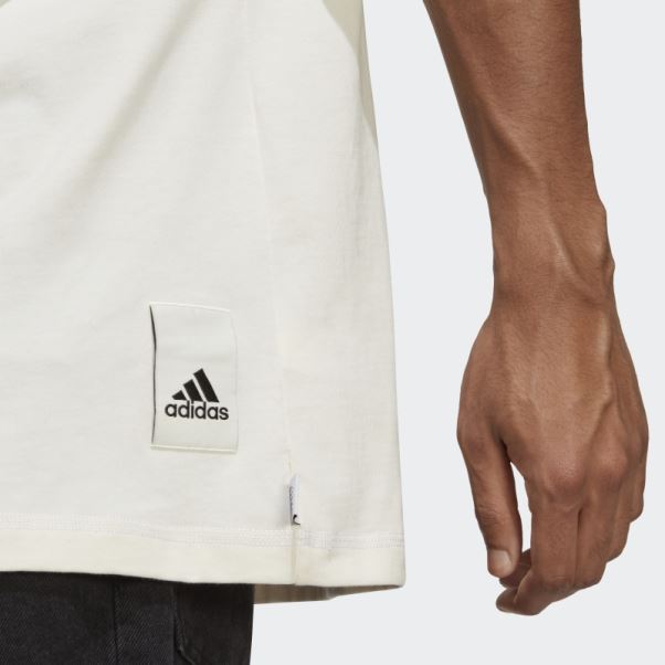 T-shirt Blanc Adidas