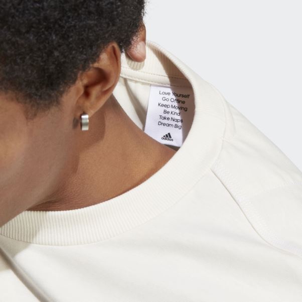T-shirt De Détente Blanc Adidas