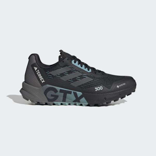 Chaussures De Course Sur Sentier Adidas Terrex Agravic Flow 2.0 Gore-tex Gris Dash
