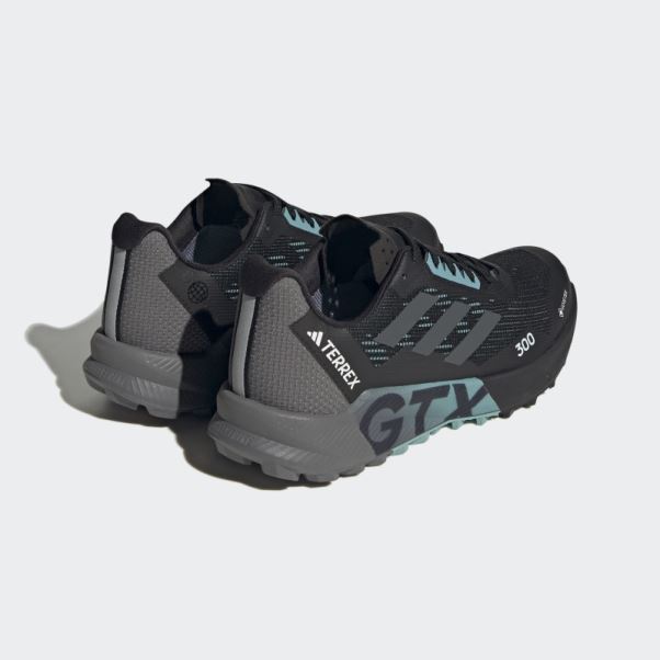 Chaussures De Course Sur Sentier Adidas Terrex Agravic Flow 2.0 Gore-tex Gris Dash
