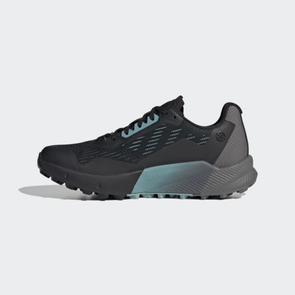 Chaussures De Course Sur Sentier Adidas Terrex Agravic Flow 2.0 Gore-tex Gris Dash