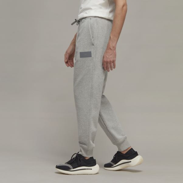 Y-3 Pantalon De Jogging En Coton Bio éponge Adidas