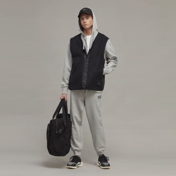 Y-3 Pantalon De Jogging En Coton Bio éponge Adidas