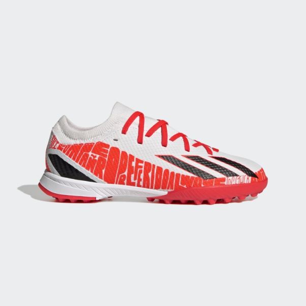 X Speedportal Messi.3 Turf Chaussures Adidas Blanc