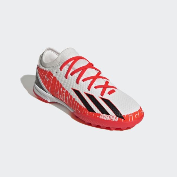 X Speedportal Messi.3 Turf Chaussures Adidas Blanc