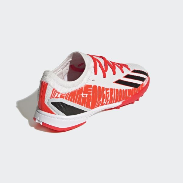X Speedportal Messi.3 Turf Chaussures Adidas Blanc