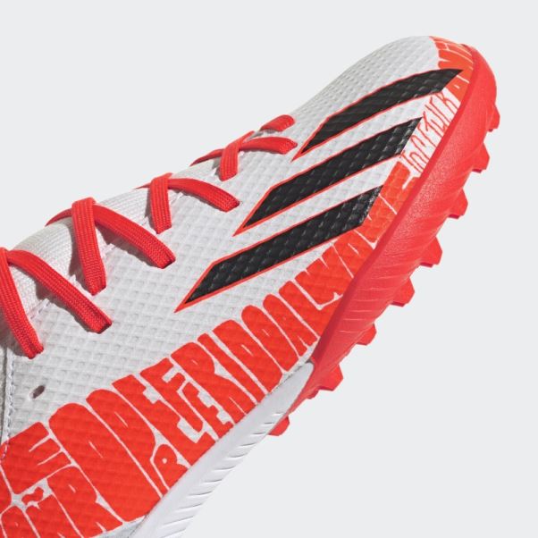 X Speedportal Messi.3 Turf Chaussures Adidas Blanc